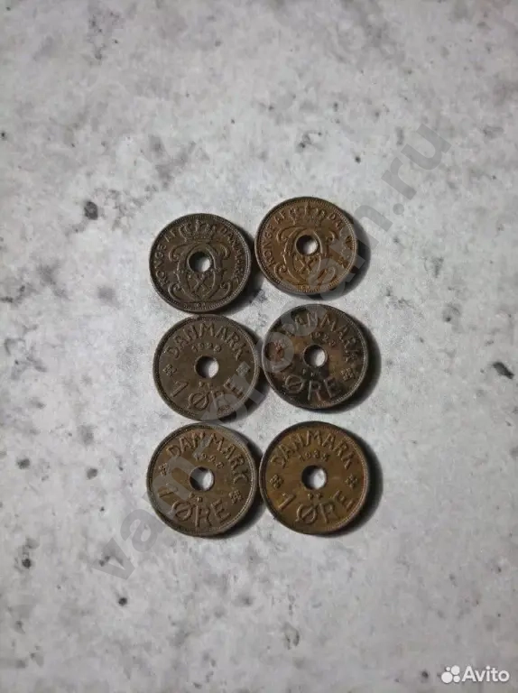 1 эре Дания 1928-35