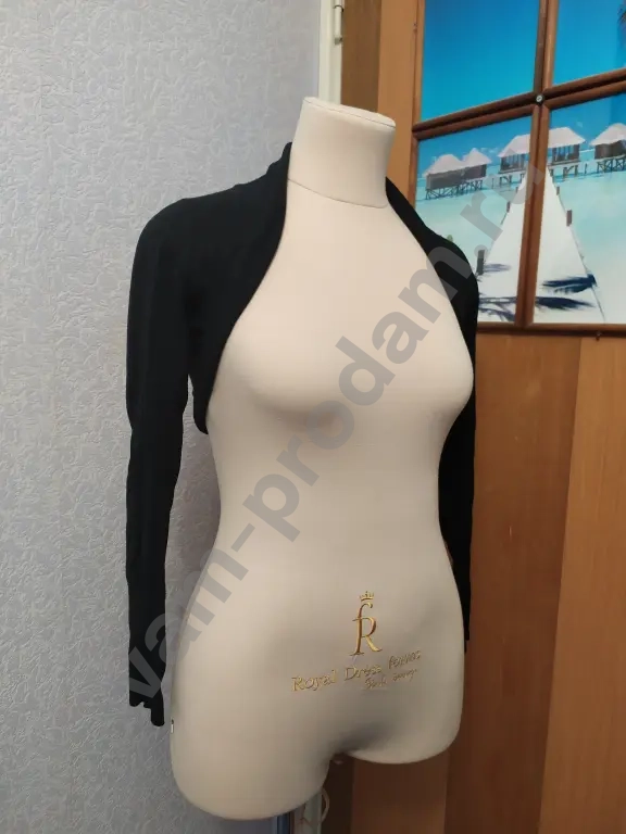 Болеро женское чёрное