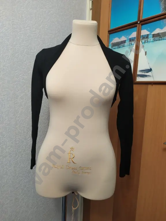 Болеро женское чёрное