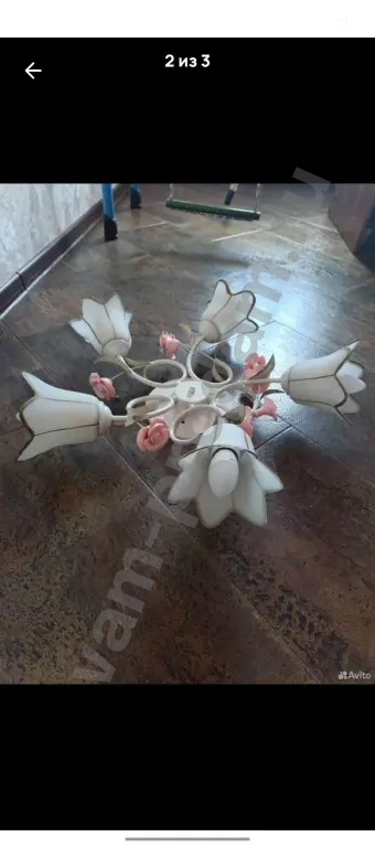 люстра потолочная