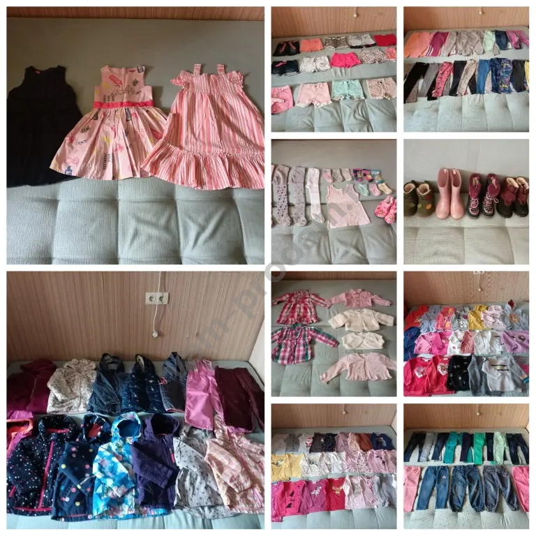 Три огромных пакета одежды 98, 104, обуви 25/26, 26, 27 для девочки