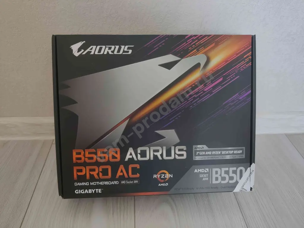 Материнская плата Gigabyte B550 Aorus Pro AC