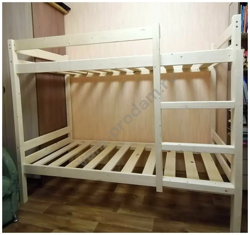 деревянные двухярусные и одноярусные кровати