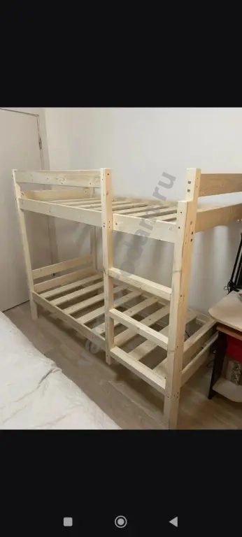 одноярусные и двухярусные деревянные кровати