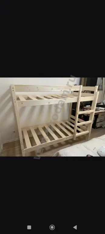 деревянные одноярусные и двухярусные кровати
