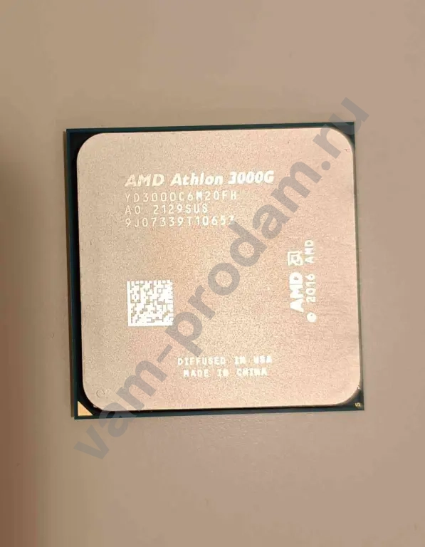 Процессор AMD Atlon 3000G