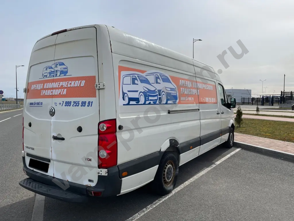 Аренда автомобиля Volkswagen Сrafter