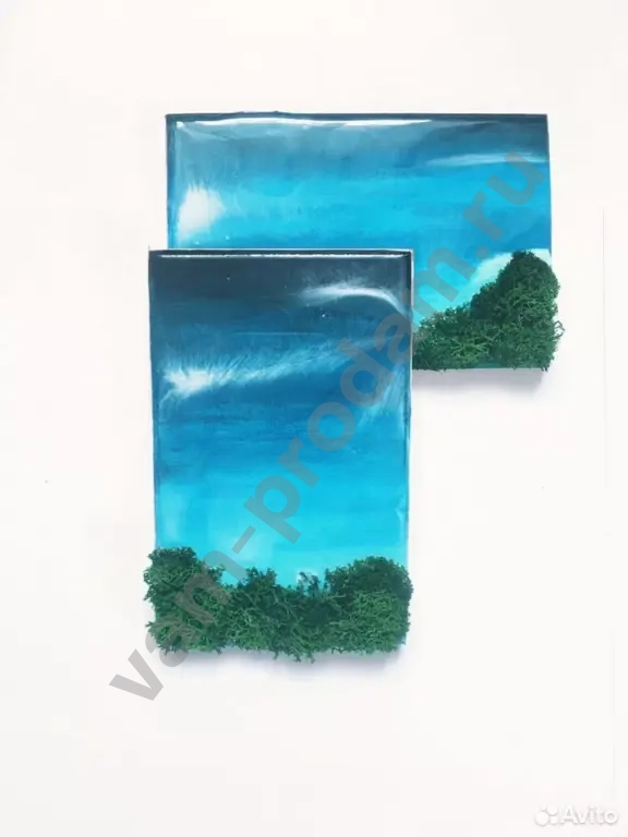 Изделие со смолой, идеально в подарок для родных и близких