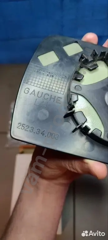 Alkar 6421526 Стекло зеркала BMW X3(E83) 03- асферерическое