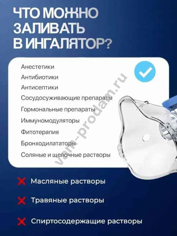 Ингалятор небулайзер новый для детей и взрослых портативный бесшумный