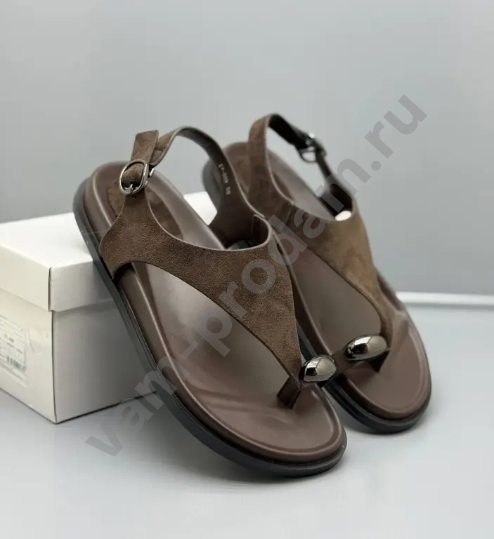 Новые женские Сандали замшевые