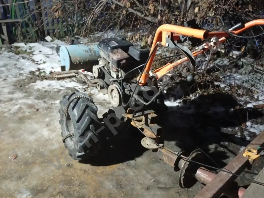 мотоблок с прицепом