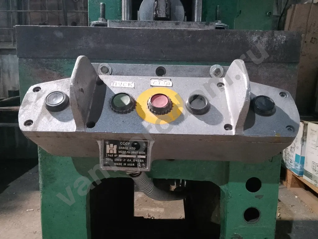 Пресс У8417 УХЛ4 однокривошипный 1987г.