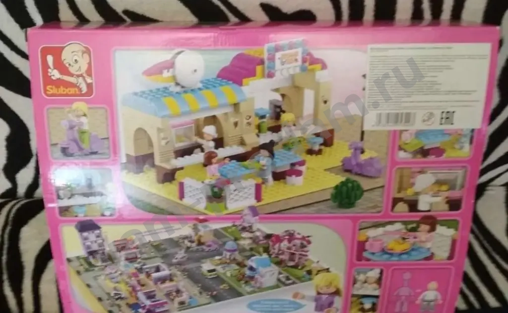 конструктор Розовая мечта Кафе новый