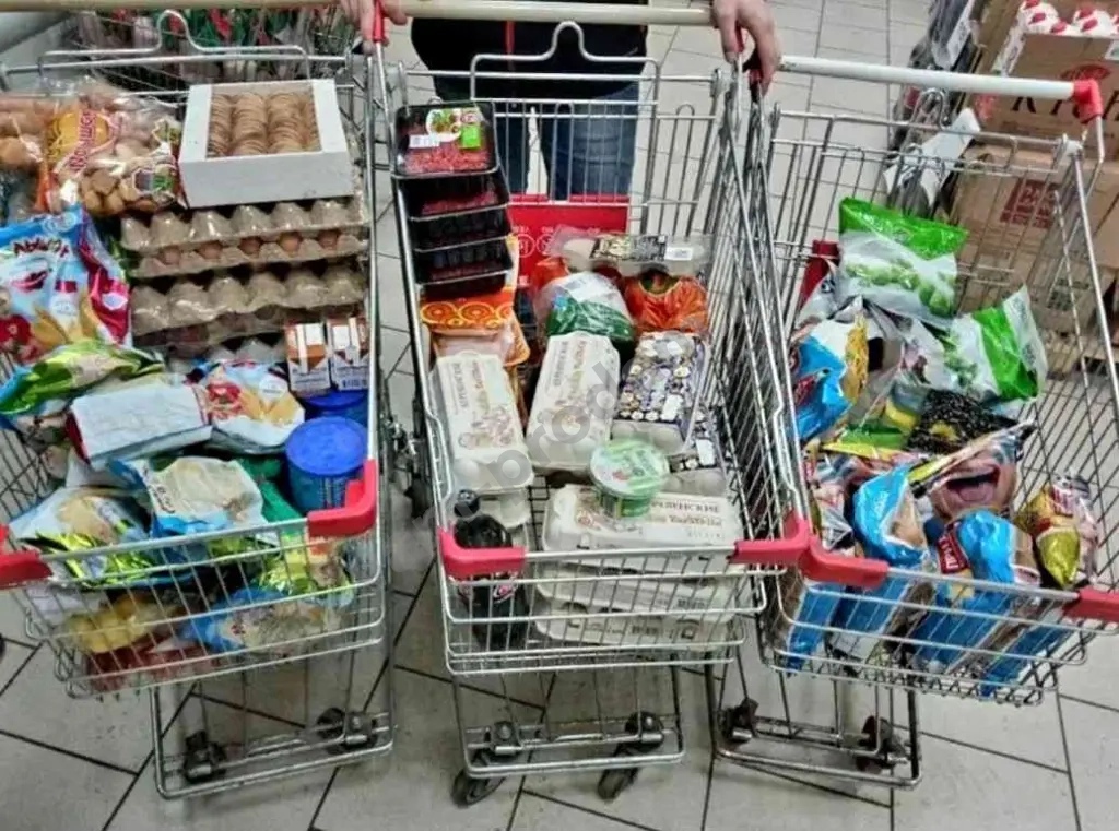 Списанная продукция из магазинов пятёрочка