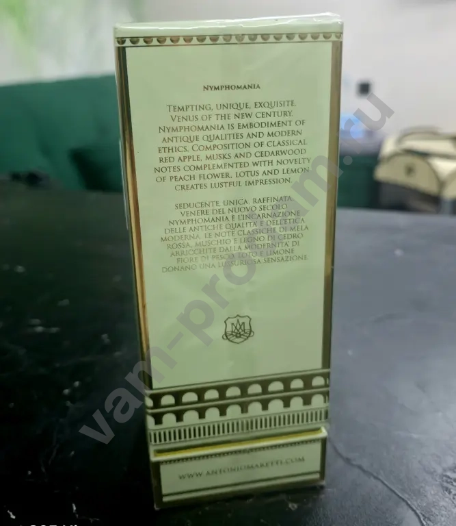 Парфюм Antоnio Маrеtti Nymрhomаnia 100 мл, ОРИГИНАЛ