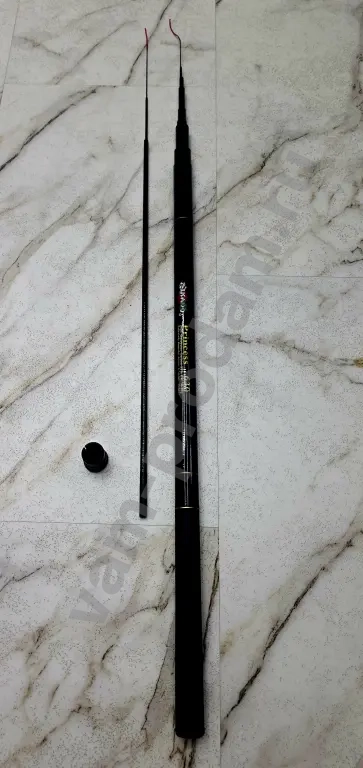 Новая маховая карбоновая удочка бeз колeц фиpма mikаdo рrinсеss