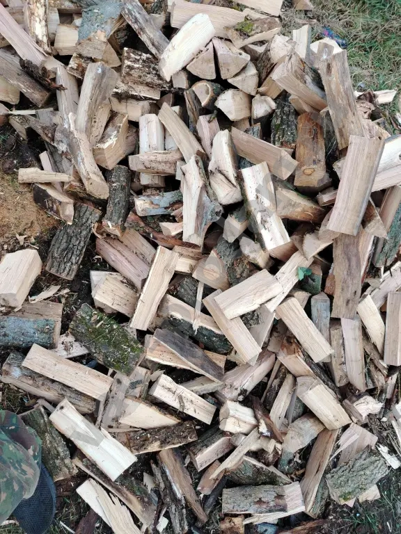 Дрова дубовые в мешках