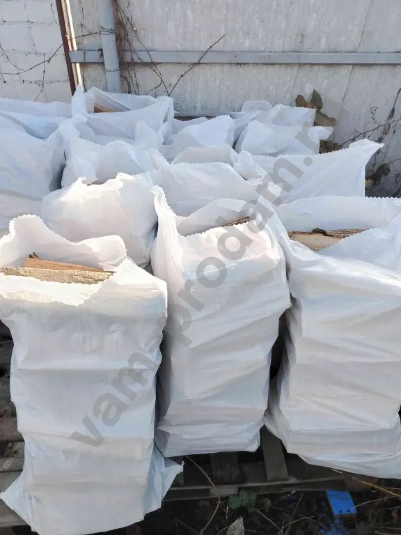 Дрова дубовые в мешках