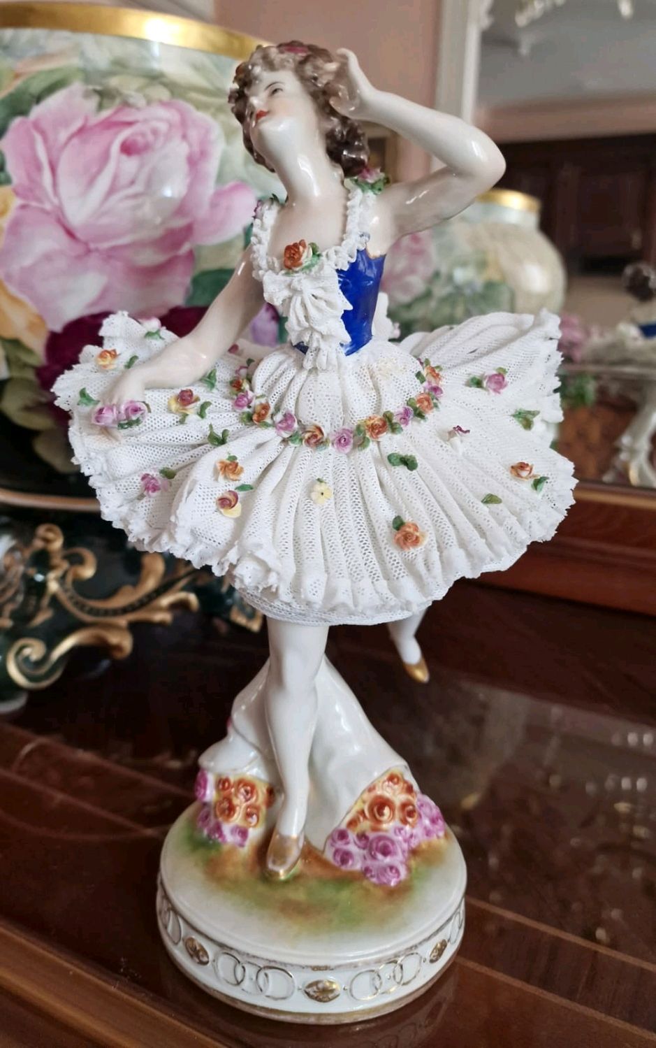 Винтаж: Редкая! Старинная статуэтка. Volksted. Германия