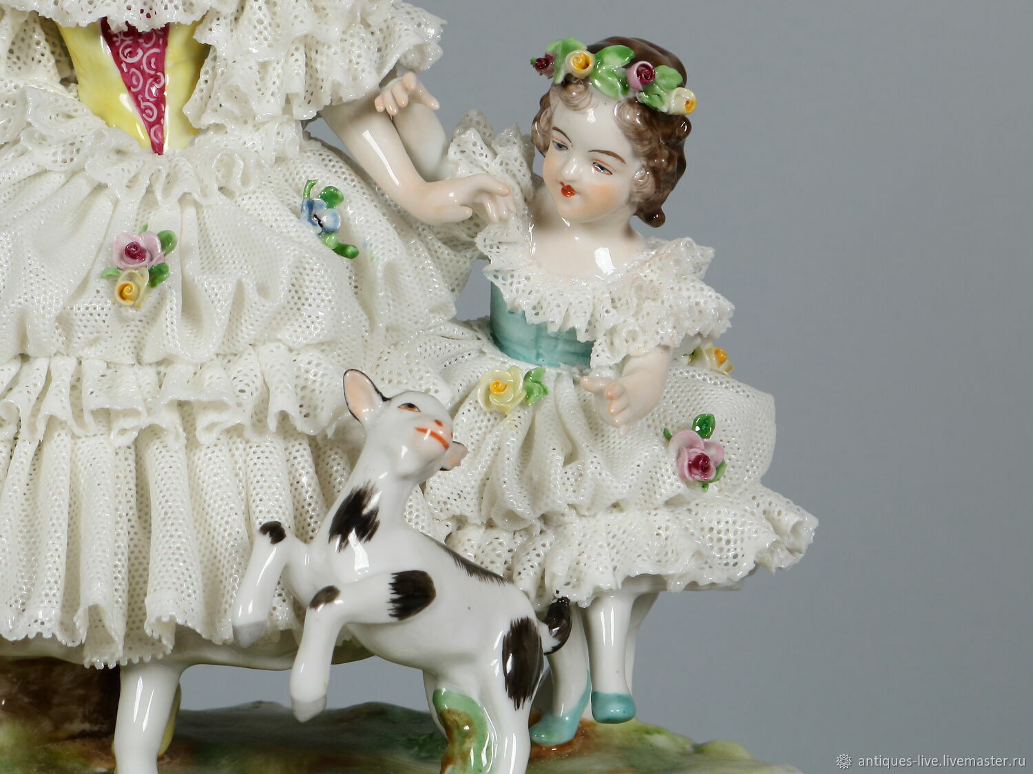 Винтаж: Фарфоровая статуэтка. Volkstedt. Германия