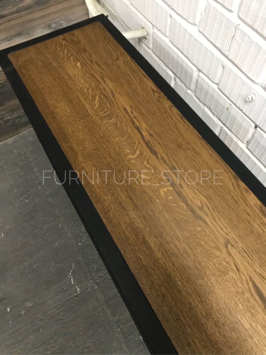 Тумбы: Консоль в стиле лофт из дуба