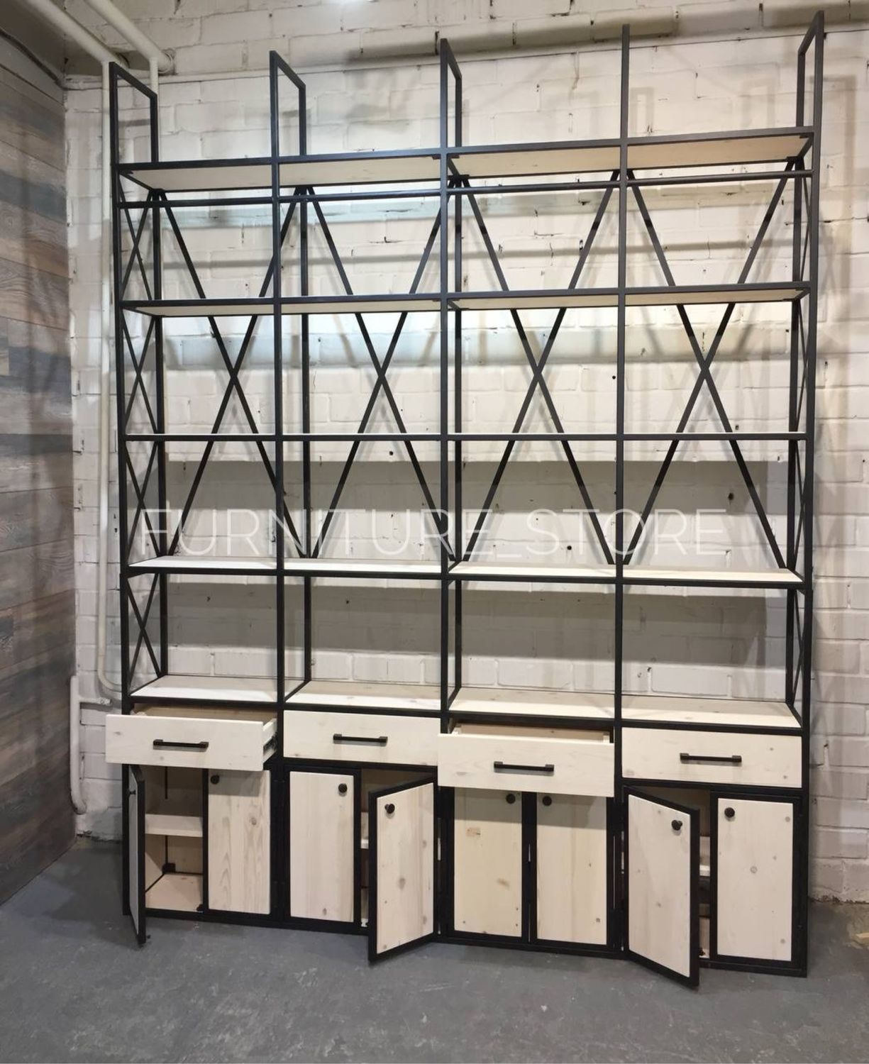 Стеллажи: Книжный стеллаж