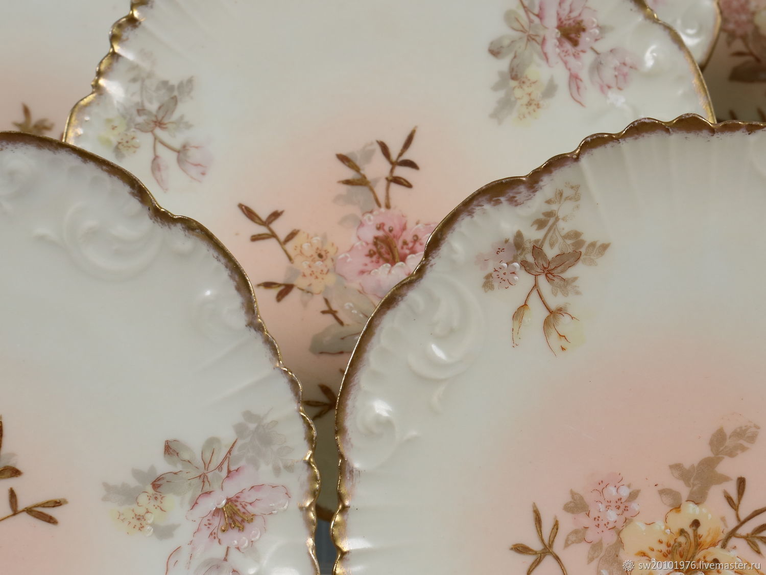 Винтаж: Старинные тарелочки. Limoges France