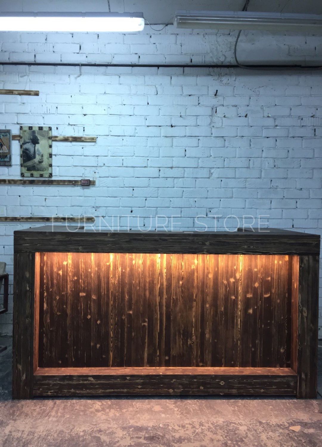 Столы: Прилавок в стиле лофт