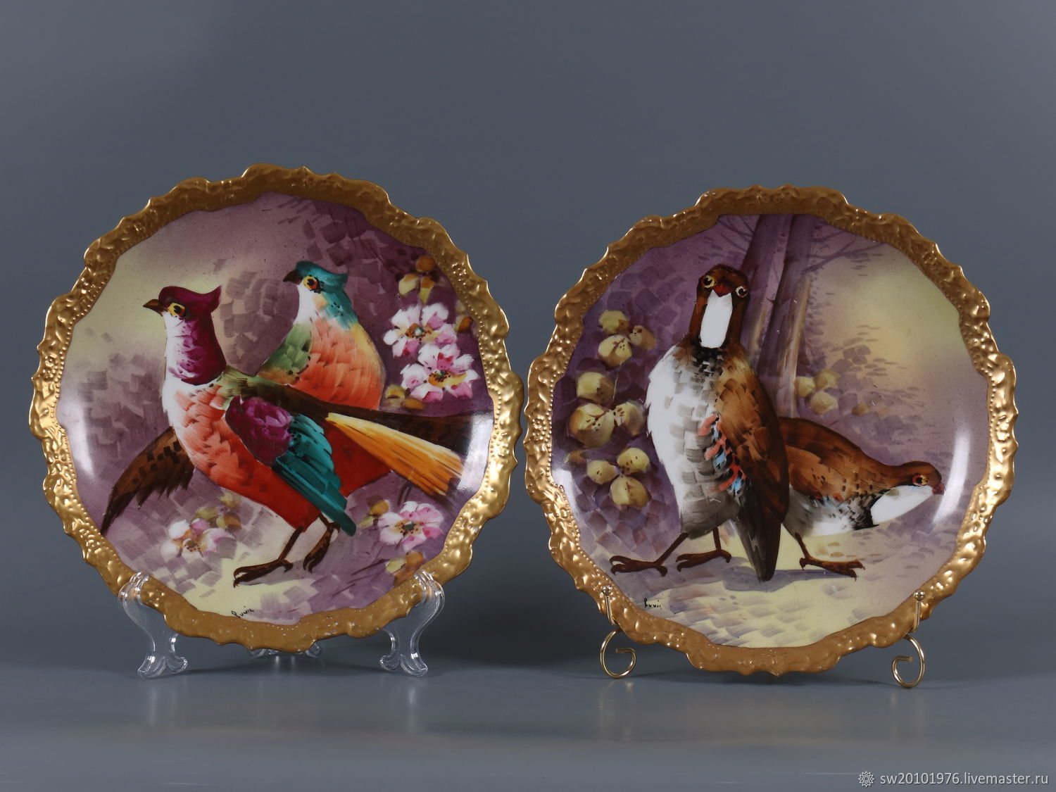 Винтаж: Старинные тарелки. Limoges France