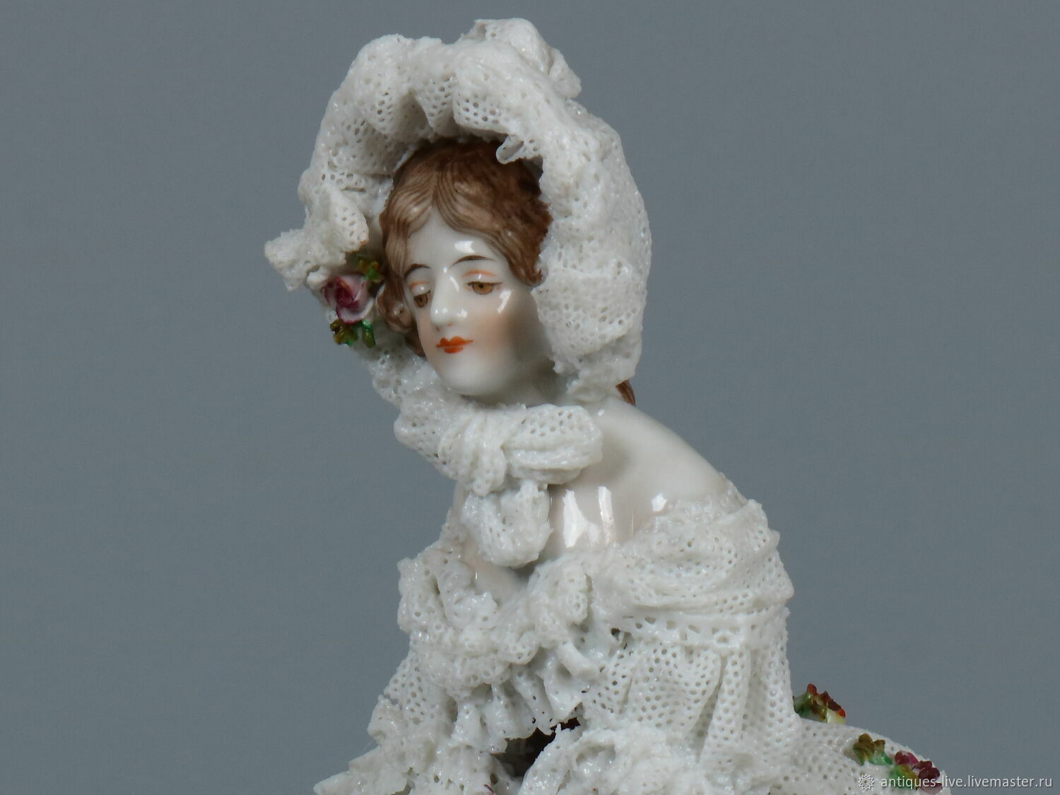 Винтаж: Старинная немецкая статуэтка.Volkstedt