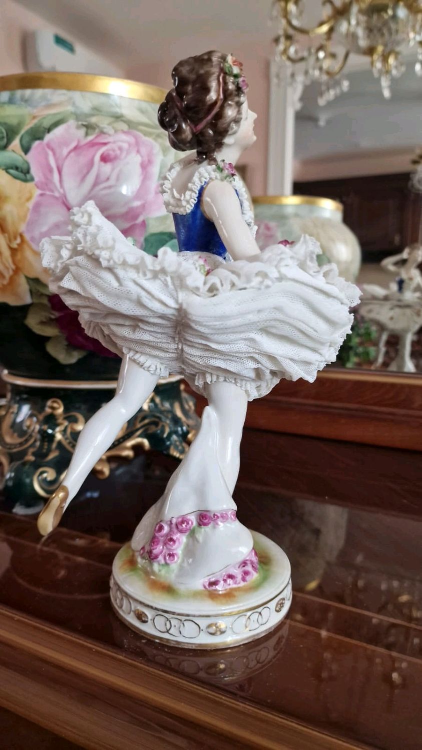 Винтаж: Редкая! Старинная статуэтка. Volksted. Германия