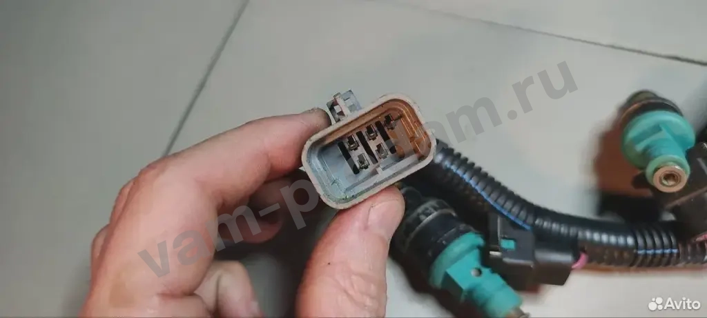 Проводка на форсунки Ваз Лада 2111 универсал 2111