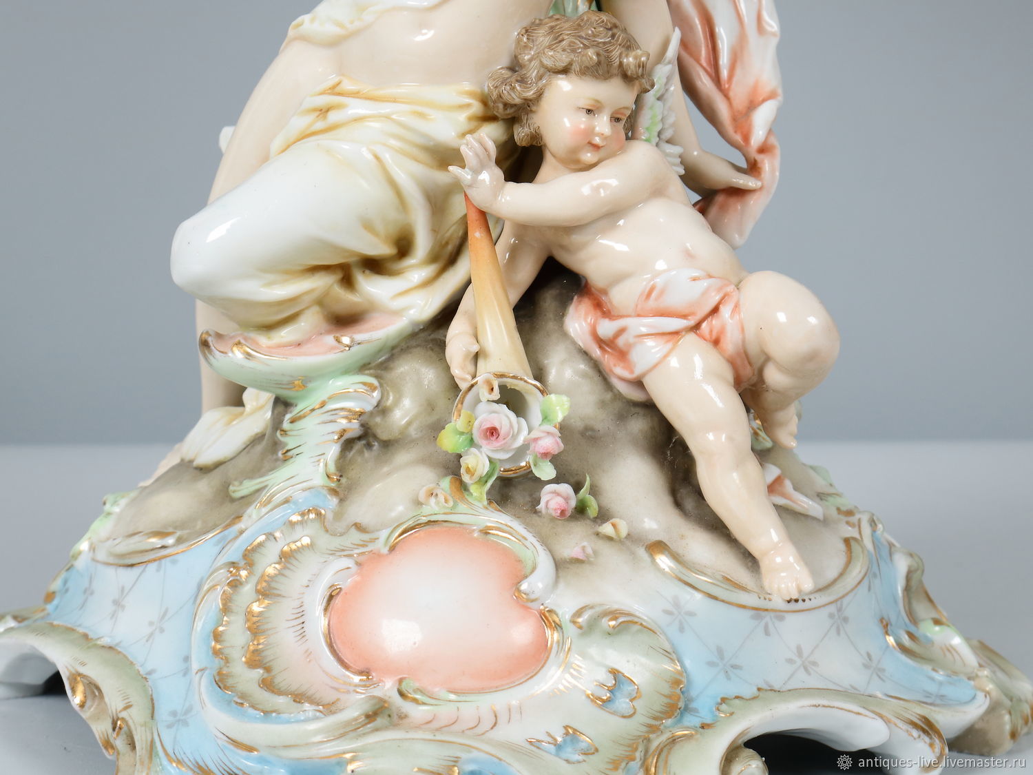 Винтаж: Старинная ваза-фруктовница. Германия