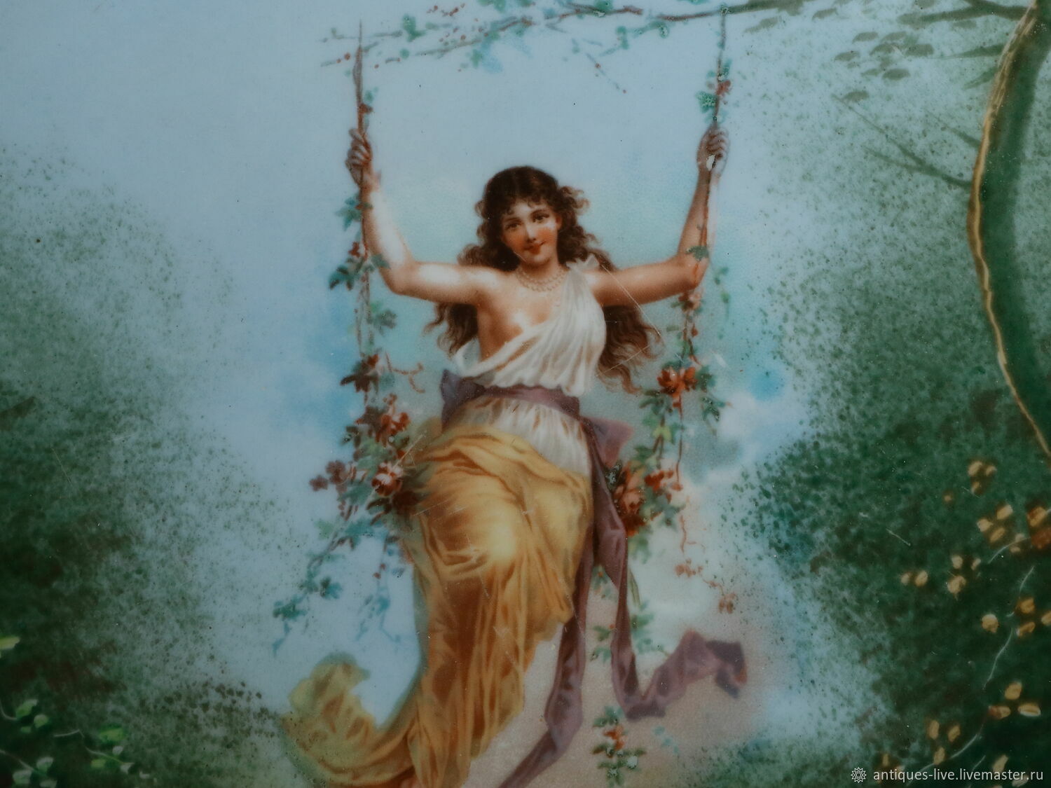 Винтаж: Старинные декоративные блюда. Limoges. Франция