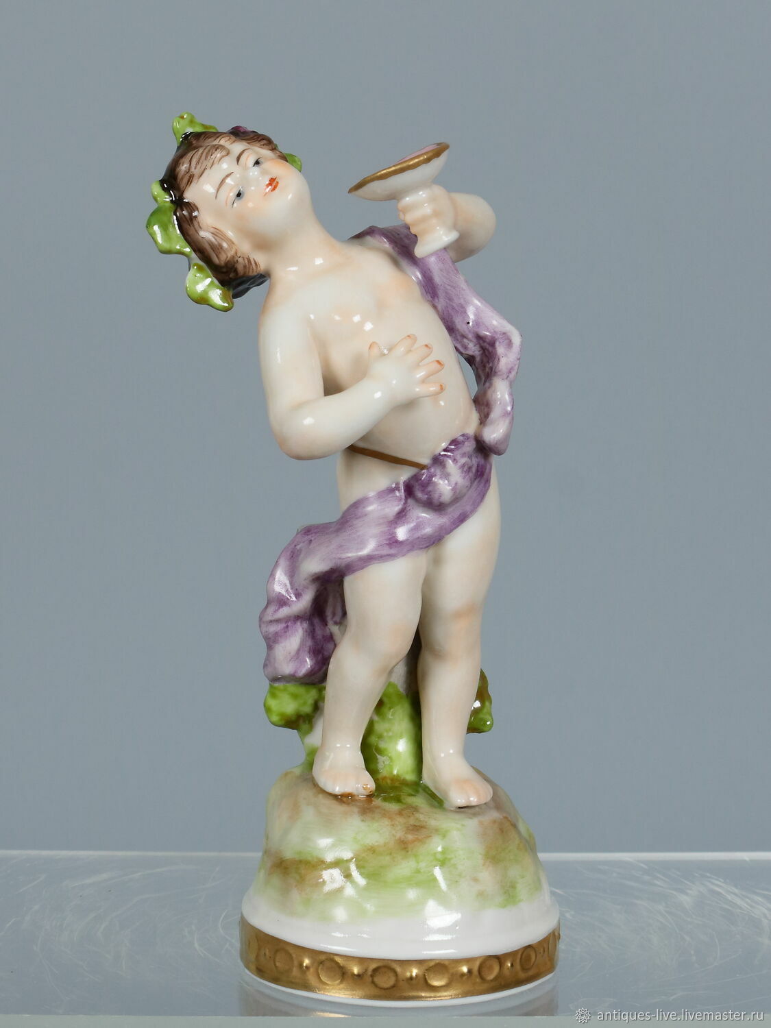 Винтаж: Старинная немецкая статуэтка. Volkdtedt. Германия