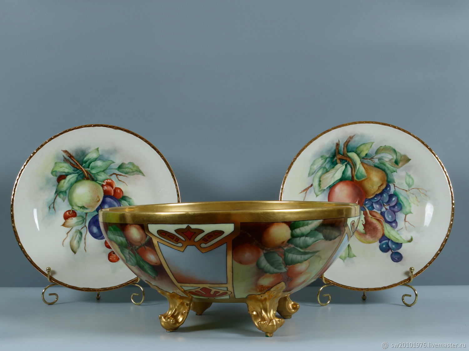 Винтаж: Старинная чаша. Limoges France