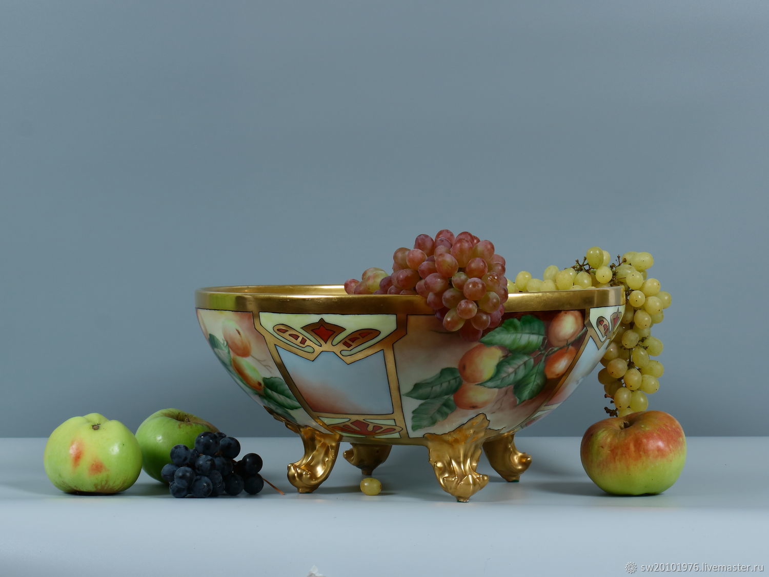 Винтаж: Старинная чаша. Limoges France