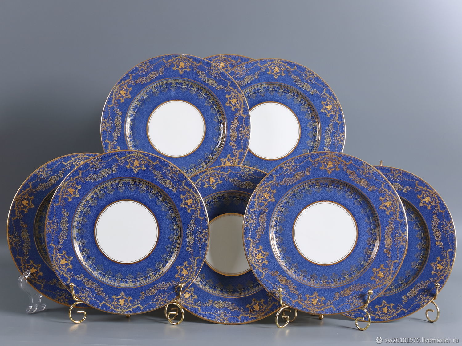 Винтаж: Редчайшие! Набор старинных тарелок. England