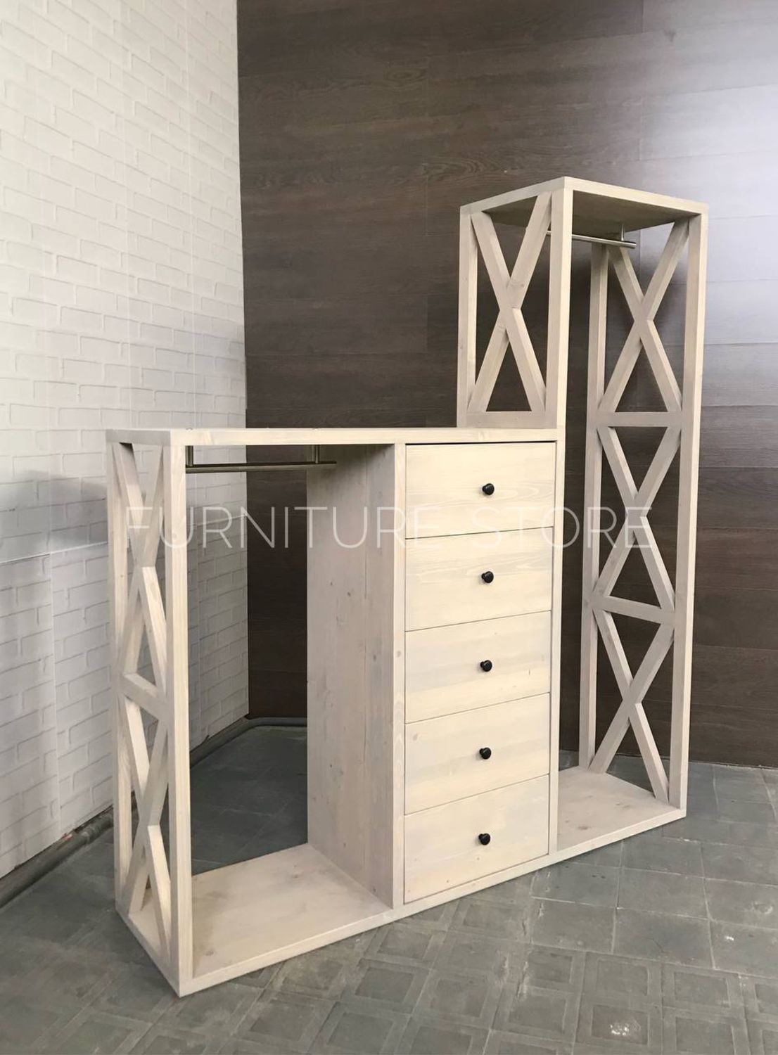 Шкафы: Шкаф в скандинавском стиле