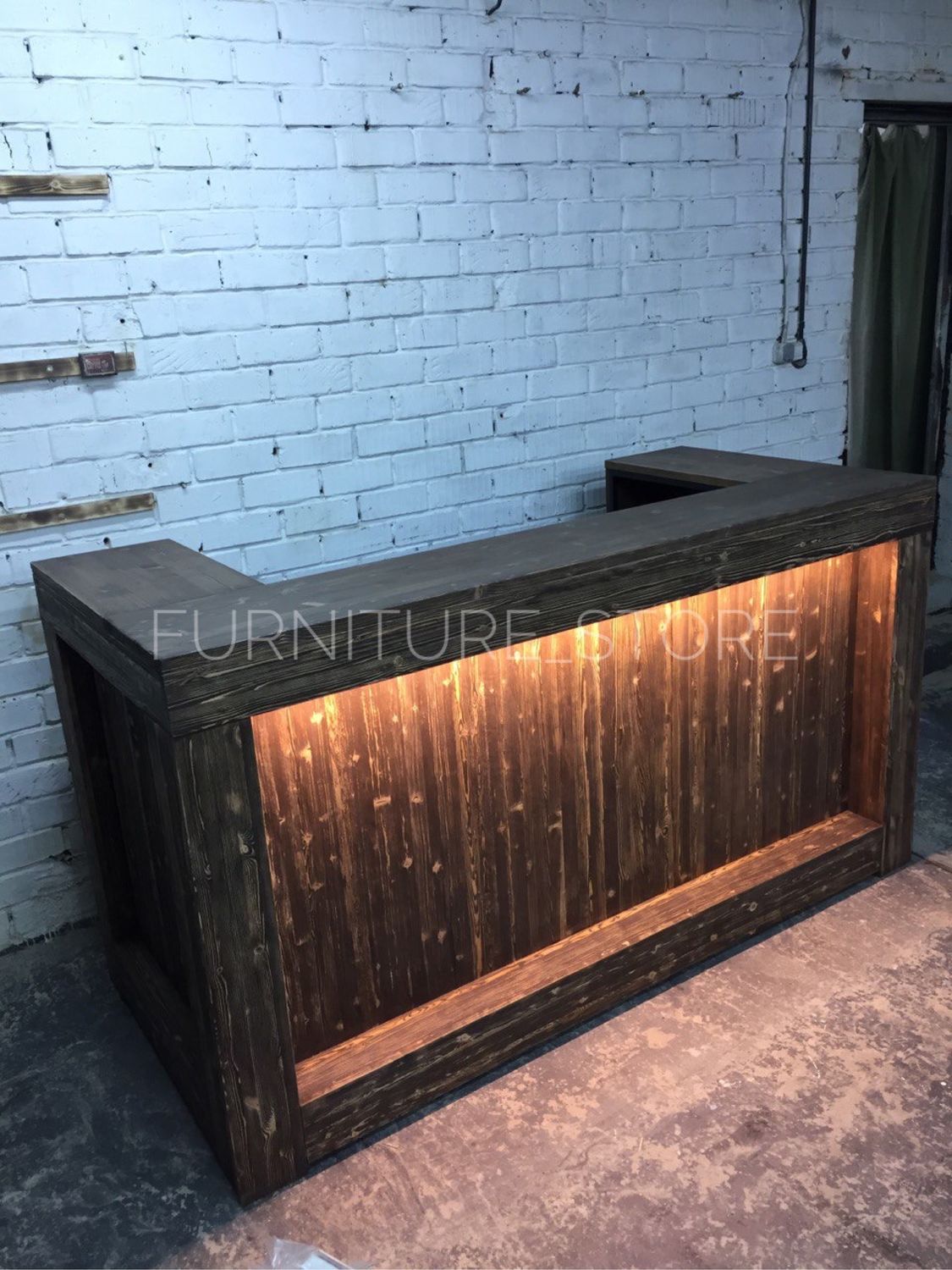 Столы: Прилавок в стиле лофт