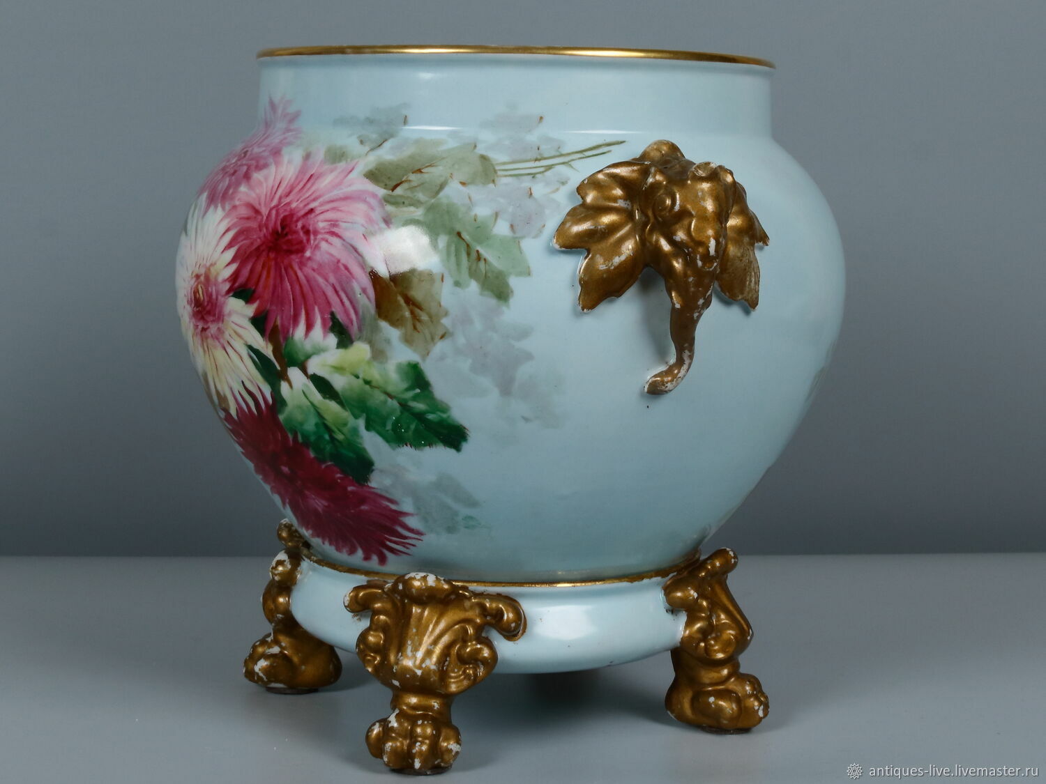 Винтаж: Антикварная жардиньерка. Limoges