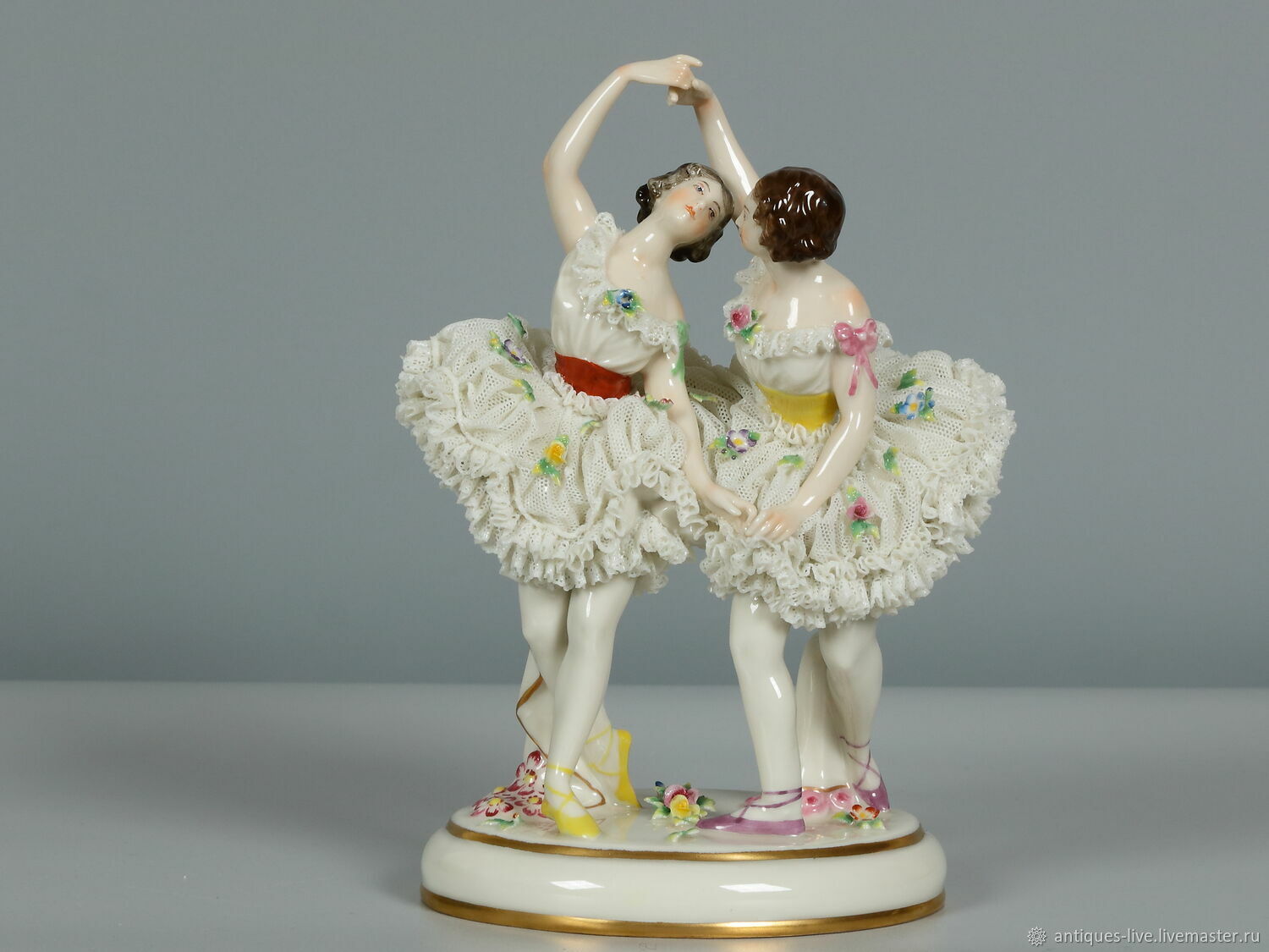 Винтаж: Старинные фарфоровые статуэтки. Volstedt, Germany