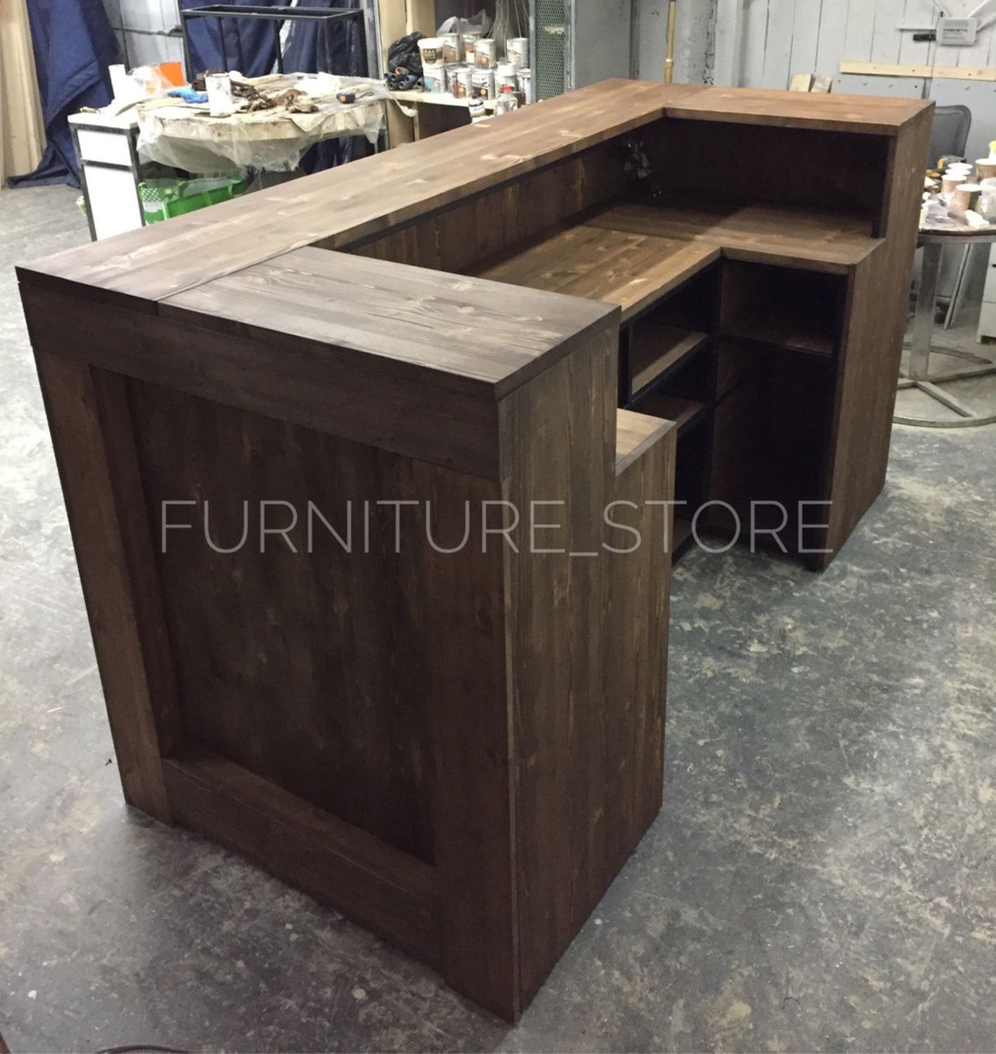 Столы: Прилавок в стиле лофт