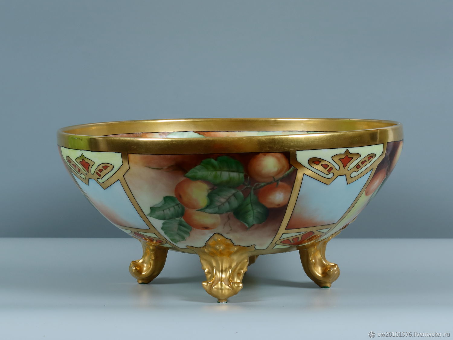 Винтаж: Старинная чаша. Limoges France