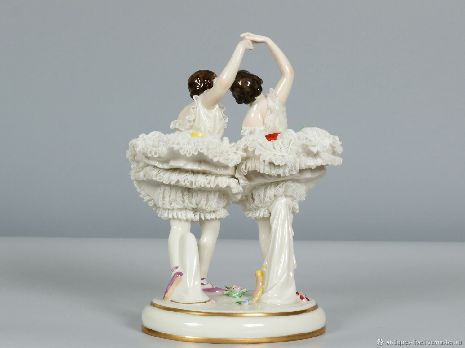 Винтаж: Старинные фарфоровые статуэтки. Volstedt, Germany