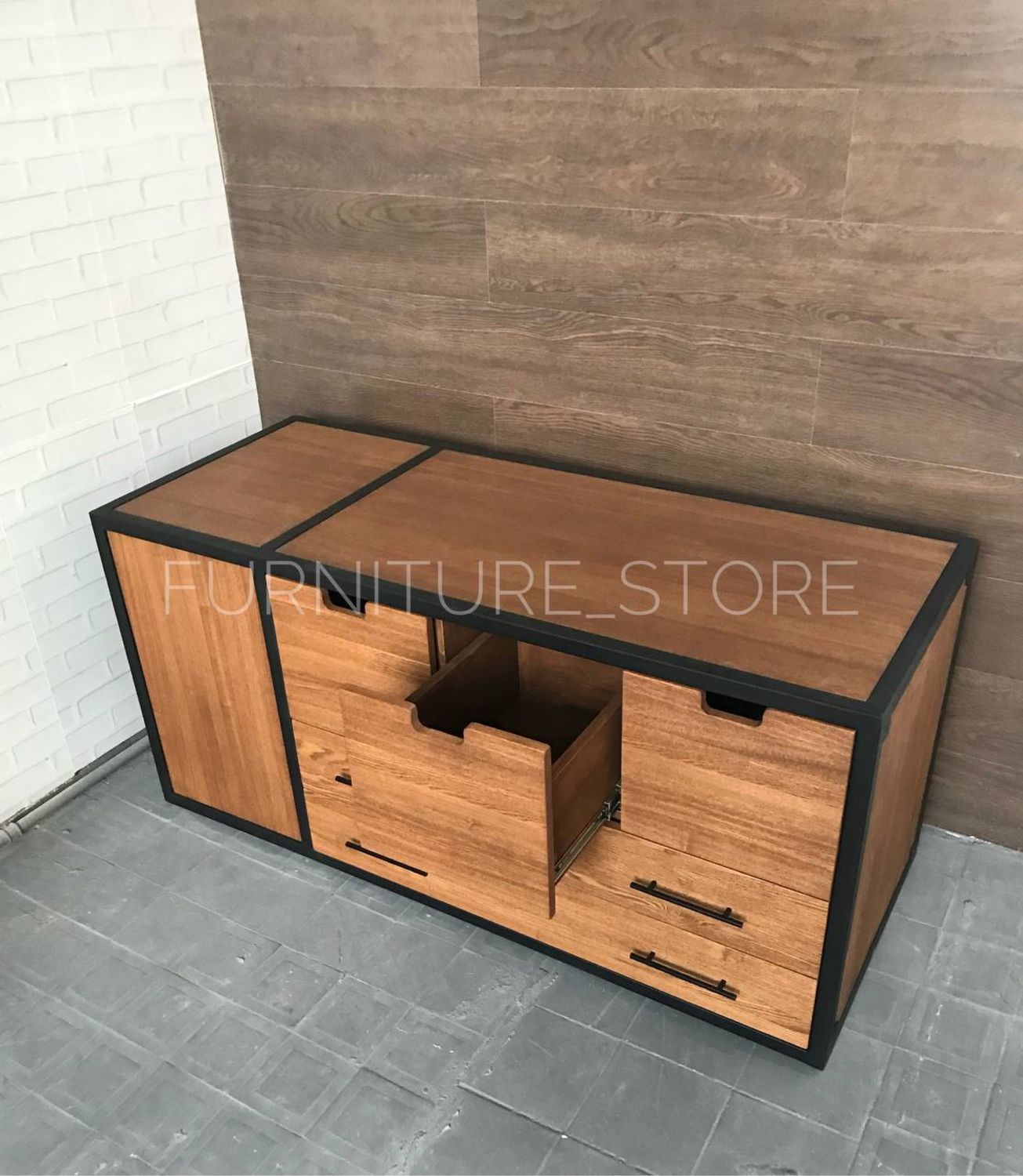 Тумбы: Тумба под телевизор из ясеня