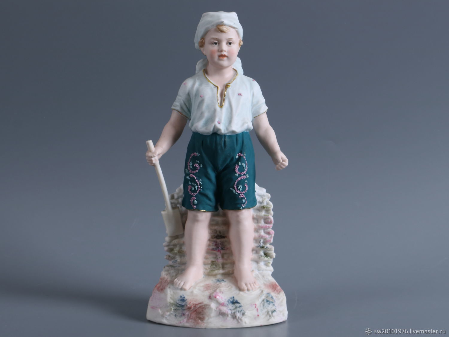 Винтаж: Редкая! Старинная статуэтка. Gebruder Heubach. Германия