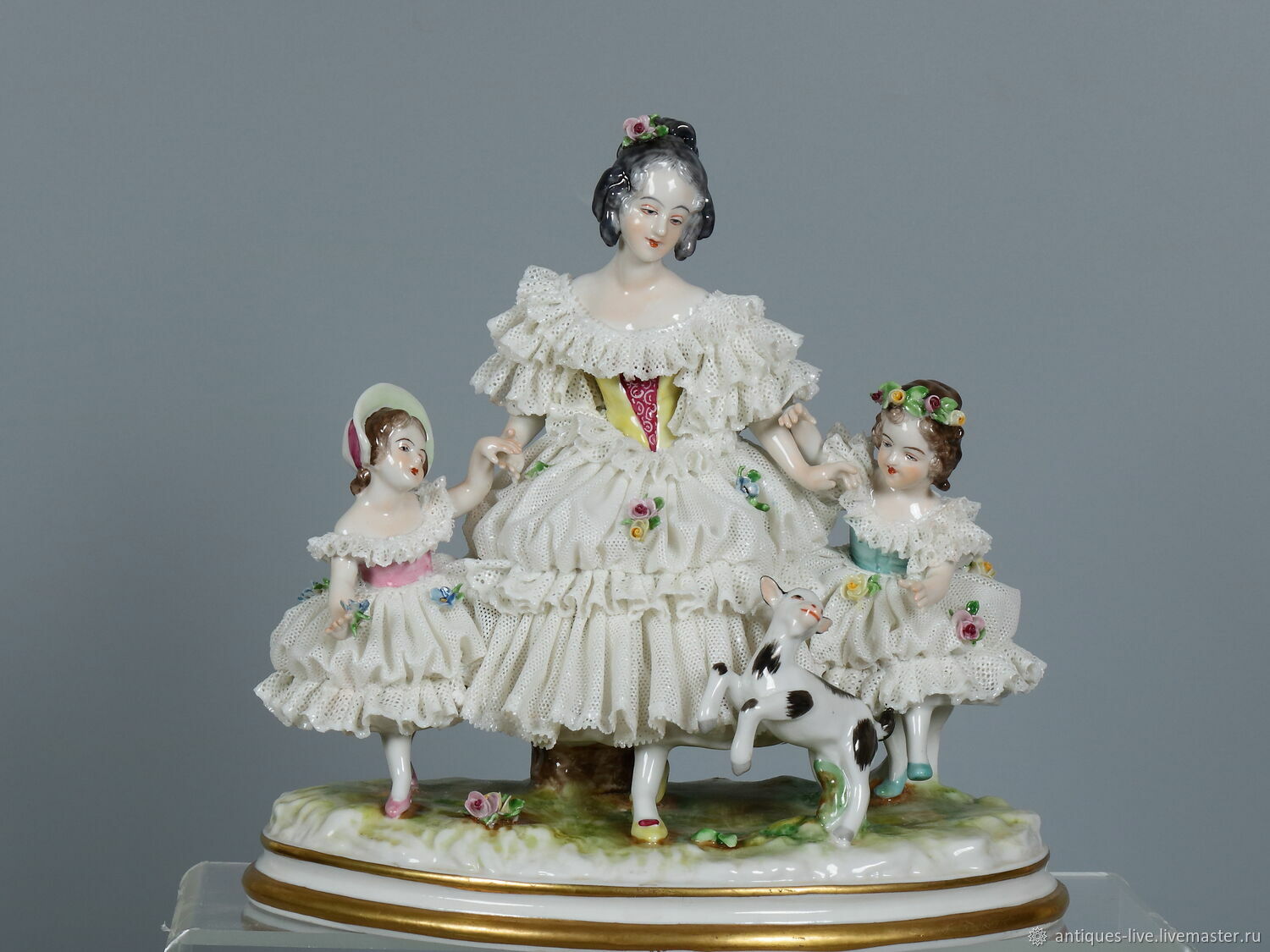 Винтаж: Фарфоровая статуэтка. Volkstedt. Германия