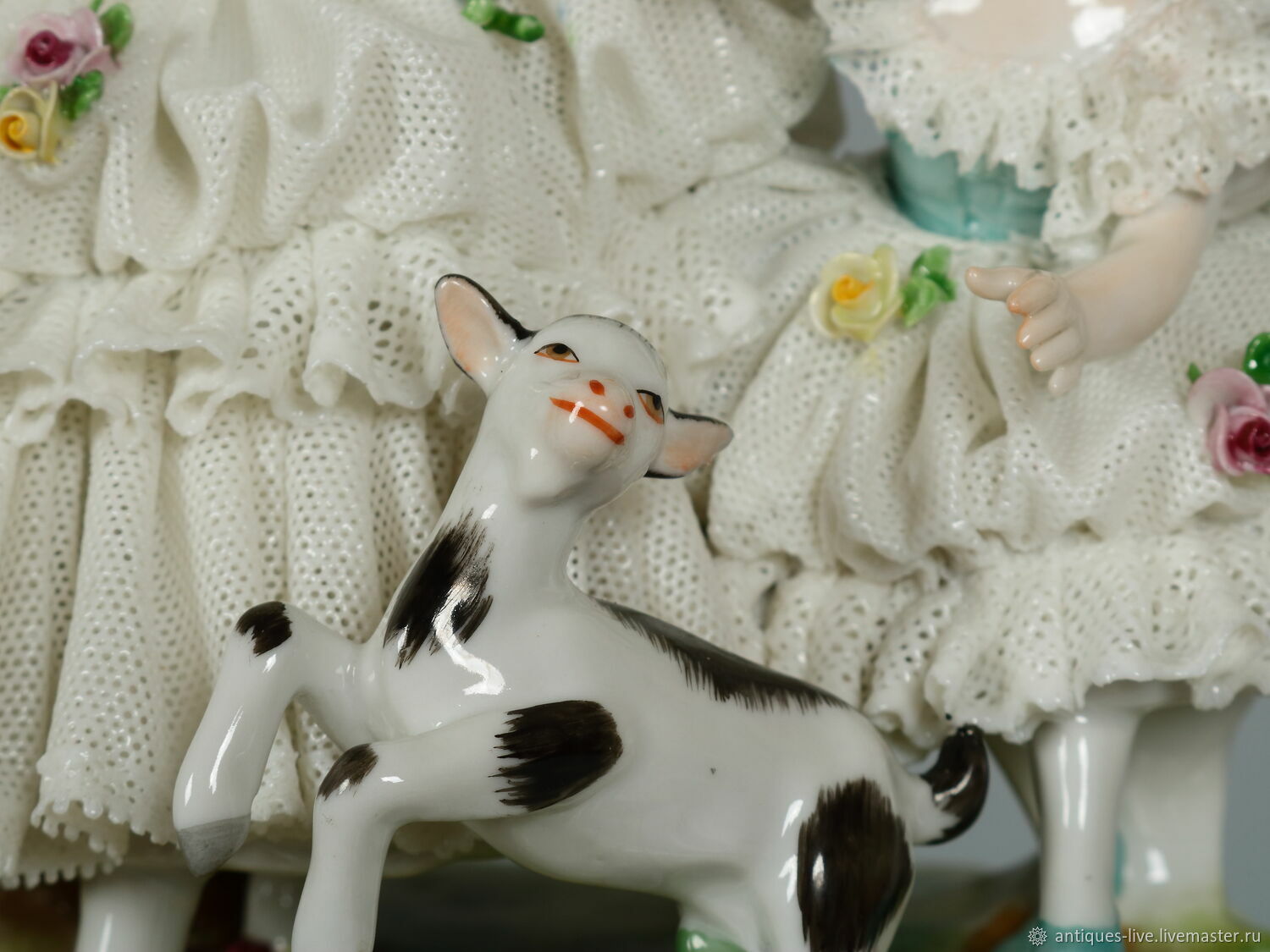 Винтаж: Фарфоровая статуэтка. Volkstedt. Германия